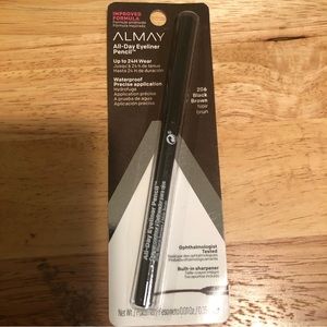 Almay All-Day Eyeliner Pencil 206 Black Brown Color